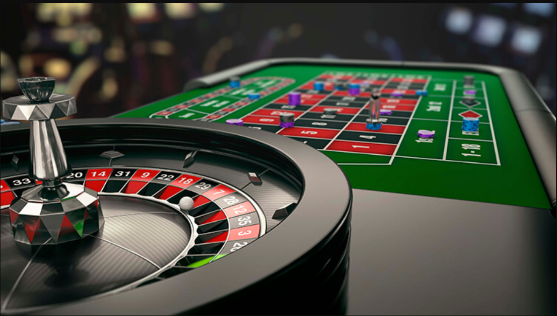 A vibrant shot of the casino floor or a signature dish from Michael Jordan's Steak House.